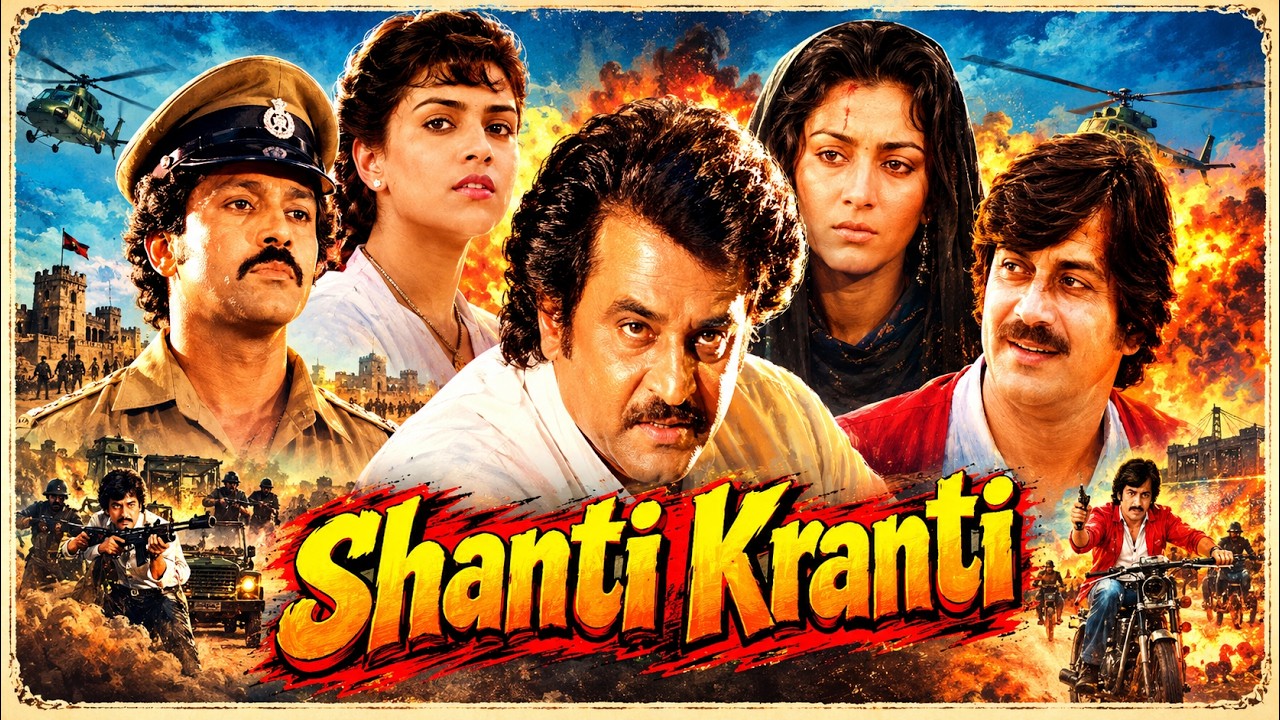 Superstar RAJINIKANTHAction Hit Movie Juhi Chawla Blockbuster