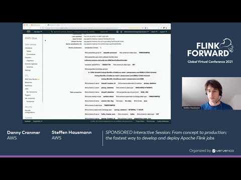 SPONSORED Session: From concept to production; the fastest way to develop & deploy Apache Flink jobs
