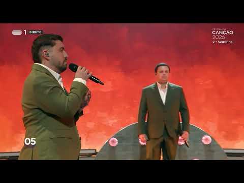 Bandidos do Cante - "Rosa" | 2nd Semifinal | Song Festival 2026