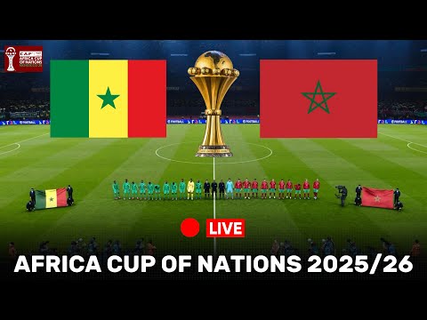 [ LIVE ] Senegal vs Morocco | Africa Cup of Nations 2026 Final | Full Match all goals #football