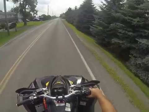 GOPR0 Test Run Can Am Renegade X 800 Wheelie !