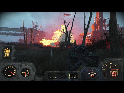Fallout 4 BoS (Very Hard) Pt 91 - Warwick Homestead: Greenskins- Clear Out Wilson Automatoys Factory