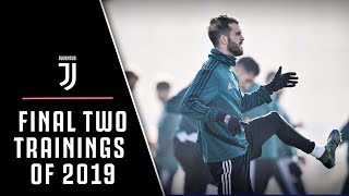 فيديو تدريبات اليوفي في آخر يومين من 2019 قبل لقاء كالياري