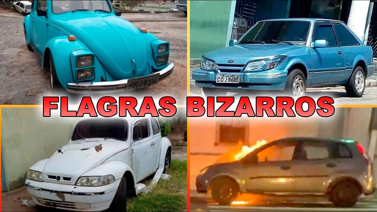 FLAGRAS DE CARROS BIZARROS E CURIOSOS PELO BRASIL!