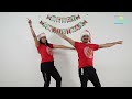 Christmas Dance Cover | Here Comes Santa Claus | Easy Dance Steps | Cloud9danceacademy |