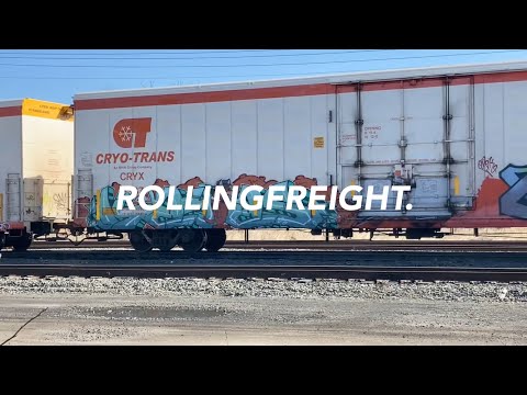 Pennsylvania Freight Train Graffiti Benching - 3/21/22 [Raw Audio]