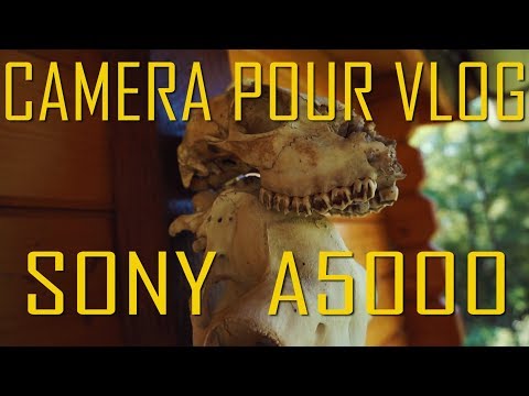 Meilleure caméra pour VLOG pas chere - SONY A5000