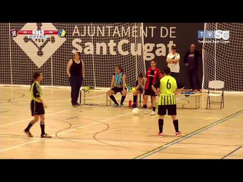 Partit SantCugat Futbol Sala Femení - Palafolls (1a part) 28 abril 2018 v1