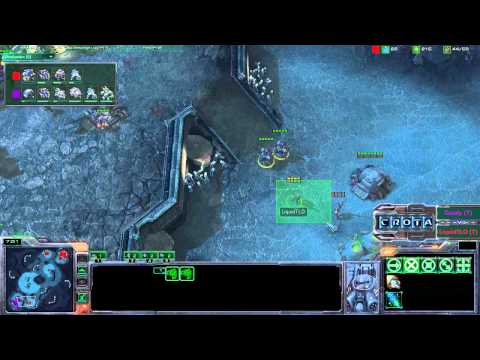 StarCraft 2 - SC645 - Test Video - TLO (T) vs Goody (T) on Xel'Naga Caverns