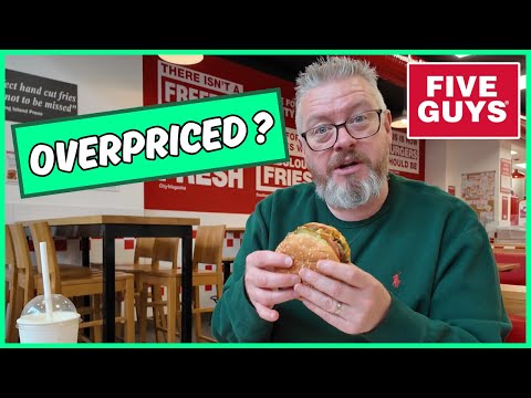 I Review FIVE GUYS - Is It Too EXPENSIVE?