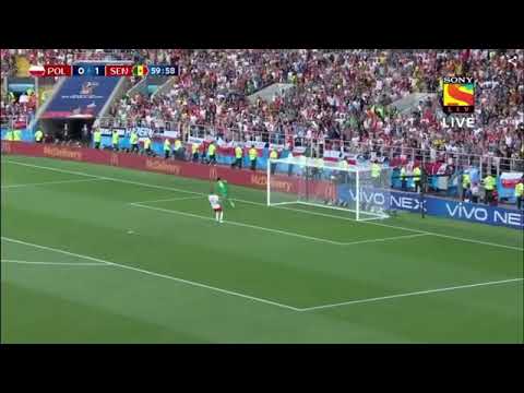 Senegal's goal against Poland