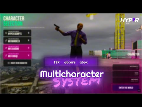 [PAID] Advanced Multi-Character + Spawn Selector | QBCore, ESX & QBOX Thumbnail