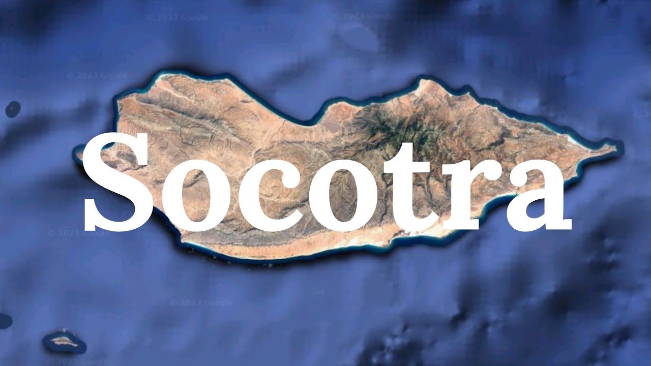 GEOGRAPHY OF SOCOTRA in 1 minute 🗺️