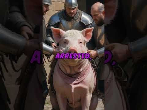 #funfacts Pig, Prison, Executed #historyfacts #facts #pigs #history #middleages