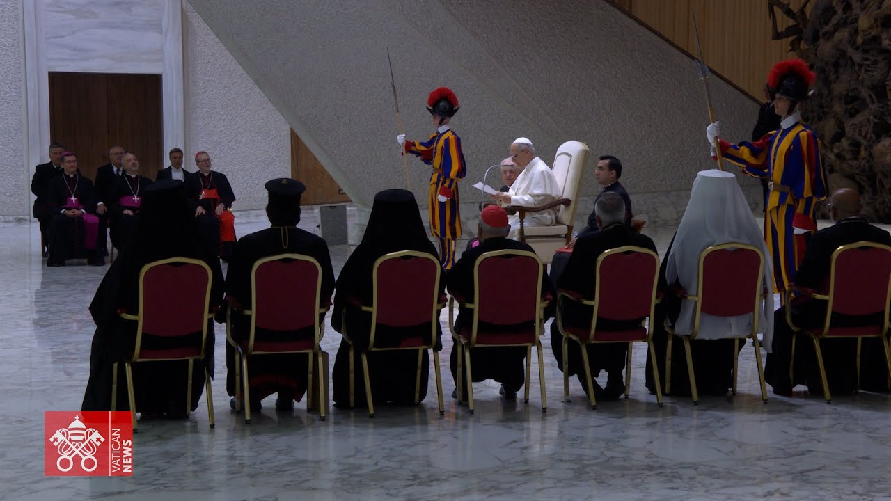 2025.05.14 Audience of Pope Leo XIV, speech to the participants in the Jubilee of the Eastern Chu...