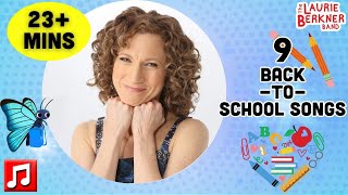 23+ Min: Back To School Songs for Preschoolers By The Laurie Berkner Band | Pig On Her Head &amp; More!