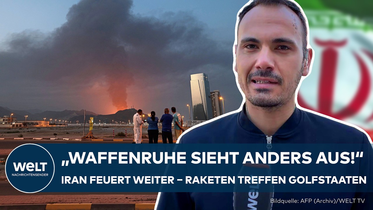 IRAN-KRIEG: „Waffenruhe sieht anders aus!“ Mullahs eskalieren weiter – Raketen treffen Golfstaaten