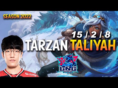 LNG Tarzan TALIYAH vs GRAVES Jungle - KR Ranked