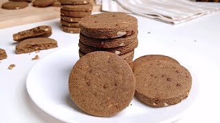 Healthy Crispy Ragi cookies with Jaggery - Eggless Ragi Cookies without SUGAR & MAIDA