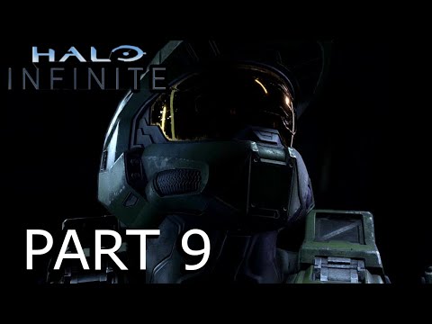 HALO INFINITE CAMPAIGN WALKTHROUGH GAMEPLAY PART 9 -  TRACKING THE MAIN SPIRE