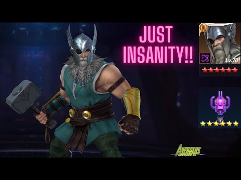 LVL 70 ODIN is ABSOLUTELY INSANE! - 6.3M ABL / KNULL 79 / MEPHISTO 74 - Marvel Future Fight