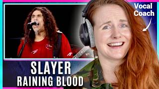 Download lagu I Bet You Can't Do This | Vocal Coach BREAKS DOWN Slayer - Raining Blood mp3