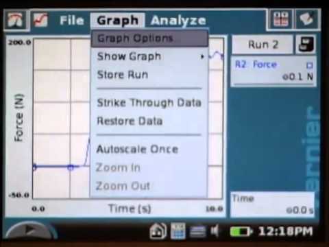 Dinamómetro de mão - LabQuest