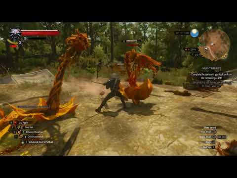 The Witcher 3 - Geralt vs Archespore