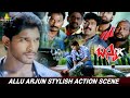 Allu Arjun Stylish Action Scene Bunny Movie Telugu Action Scenes Prakash Raj Raghu Babu