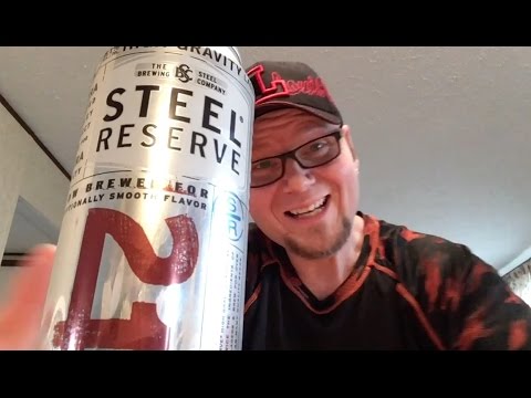Viewer Challenge Steel Reserve 211 8.1% ABV 24 oz in 10 minutes Barcode out