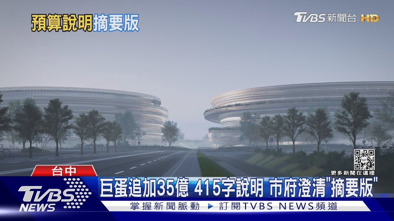 巨蛋追加35億僅415字說明1字842萬? 市府澄清「摘要版」