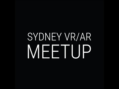 Sydney VR/AR Meetup: How to Make a VR Photo Gallery Tutorial