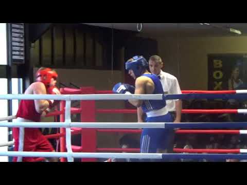 Boxen: Roman Leichling - Mergim Asaj (Hessenmeisterschaft 2017 #3)