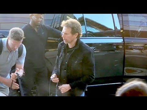 Jerry Bruckheimer Arrives For Travel At LAX Ahead Of New Film With Brad Pitt