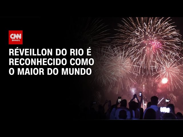 Réveillon do Rio de Janeiro é reconhecido como o maior do mundo | BASTIDORES CNN
