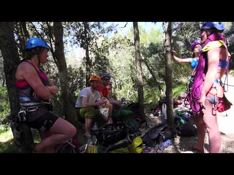 Bergtatt av spansk kalkstein