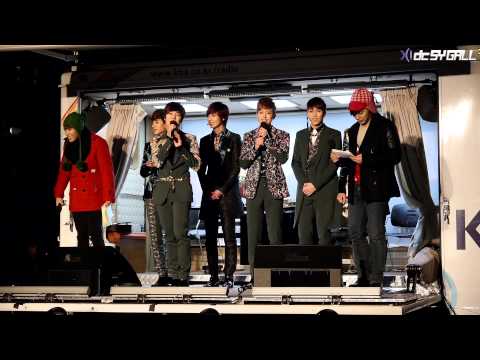 121220 슈키라 앞마당 콘서트 - 보이프렌드 멘트