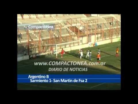 Argentino B: Sarmiento perdió con San Martín y se complicó