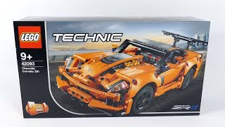 LEGO Technic Chevrolet Corvette ZR1 (42093) - відео 4