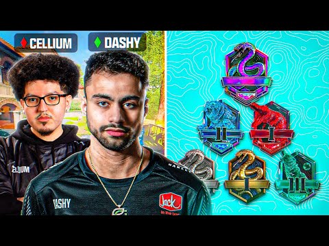 DASHY & CELLIUM 2V4 EVERY RANK! (BLACK OPS 6 CALL OF DUTY)