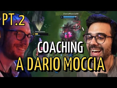 PAOLOCANNONE COACHING DARIO MOCCIA ON LEAGUE OF LEGENDS PT.2
