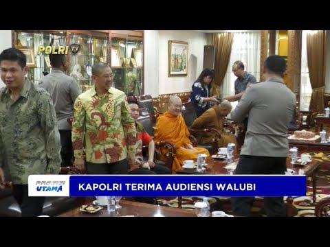 KAPOLRI TERIMA AUDIENSI WALUBI