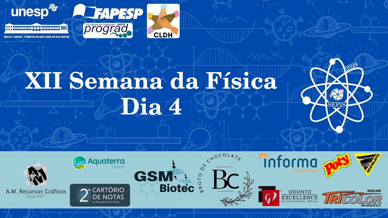 XII Semana da Física - IBILCE/UNESP