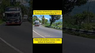 Download lagu latest!! PUTRA DEWANTARA bus passes through the extreme Beluk full Basuri route #trending #sitinj... mp3