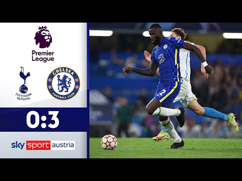 Chelsea hat alles unter Kontrolle | Tottenham - FC Chelsea | Highlights - Premier League 21/22