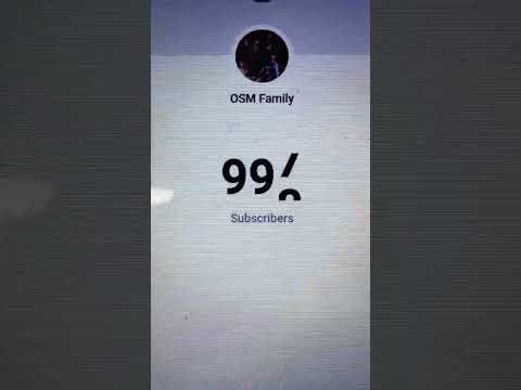 LIVE SUB COUNT! -Thank You Guys For 1,000 Subscribers! 🎉