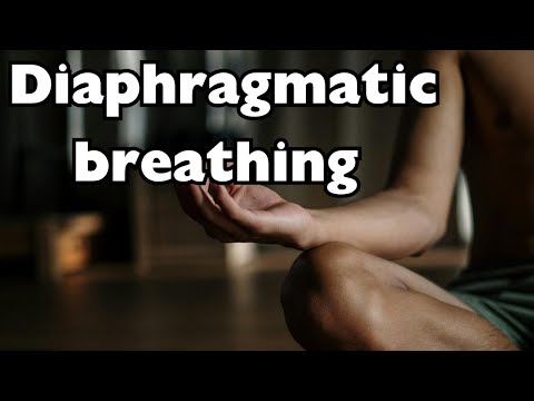 Diaphragmatic Breathing on Stage with Sharon Prabhakar