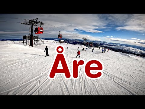 Skiing in Åre, Sweden! ❄️⛷️#Åre #Sweden