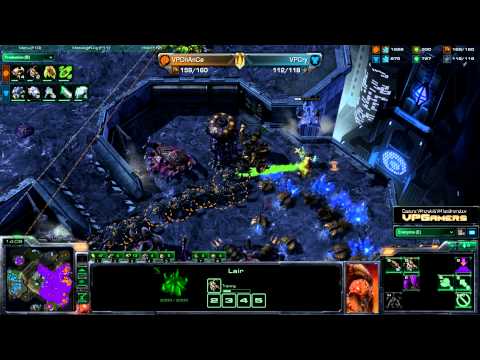 HD Starcraft 2: VPChance [Z] vs. VPCry [T] G2