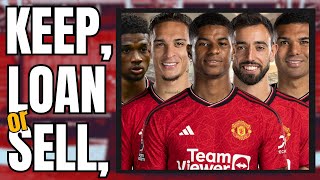 KEEP, LOAN or SELL Manchester United 23/24 squad review